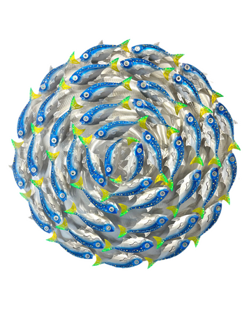 Blue Vortex single rotation