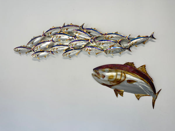 17 kingfish school Electric Blue