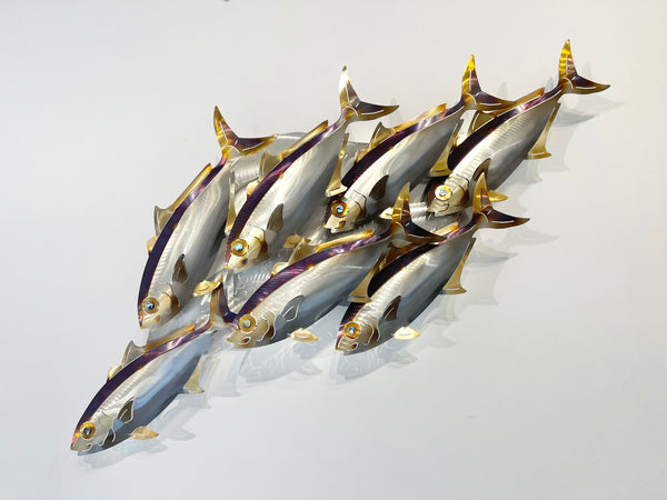 7 Kingfish Heat treated colourings