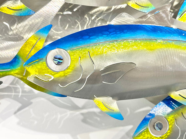 7 kingfish airbrushed  “Blue”