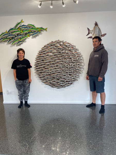 Large Sardine bait ball “Sphere style”