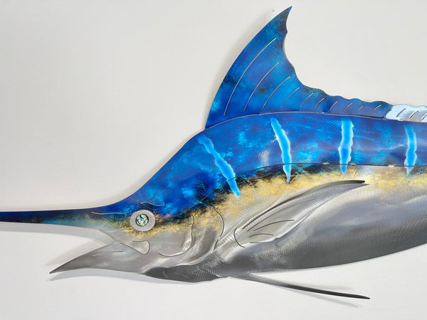 Marlin side on airbrushed 1.2m  V-1