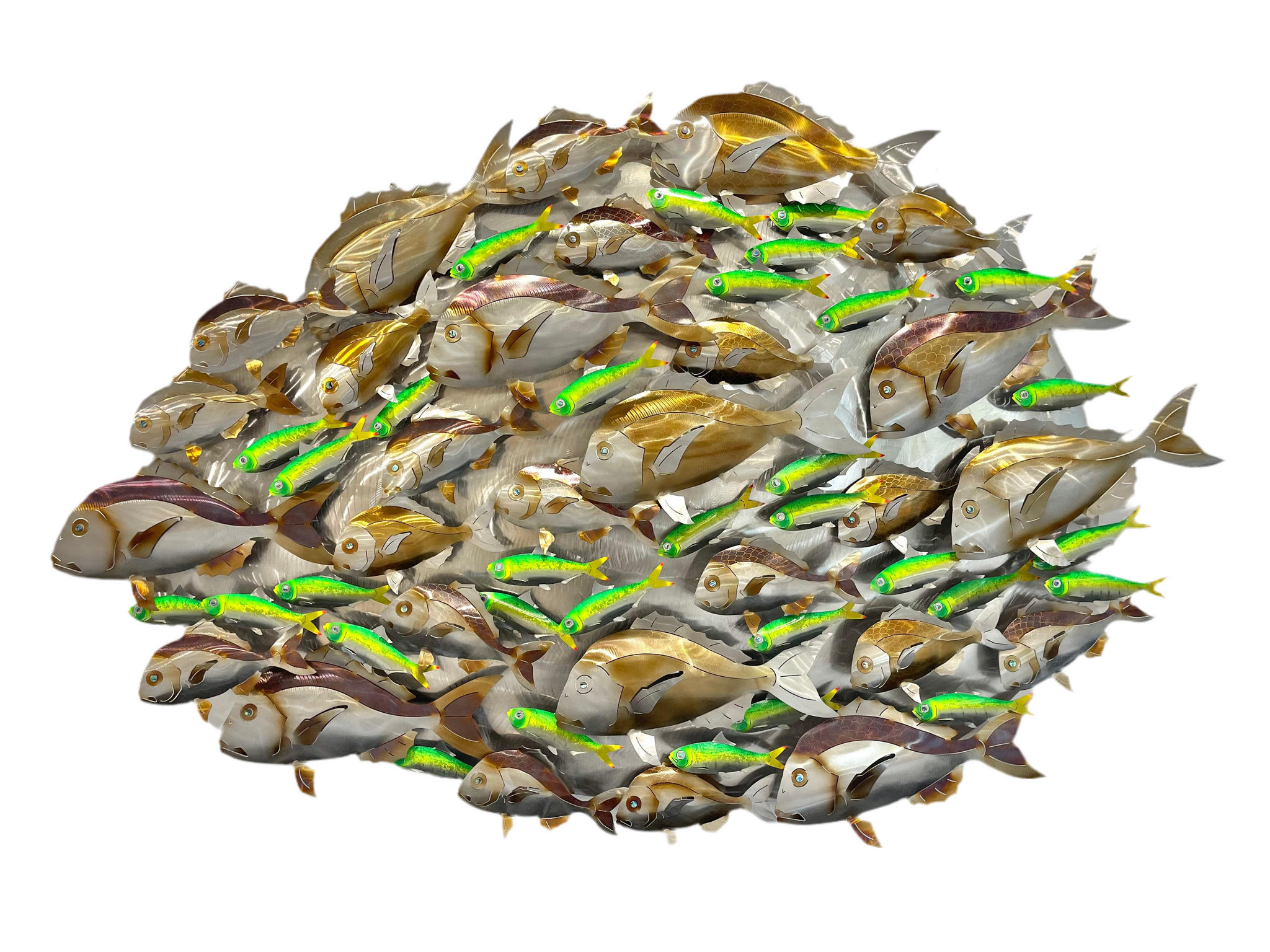 Snapper with green Pilchards