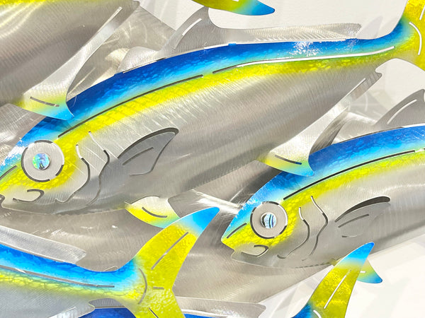 7 kingfish airbrushed  “Blue”