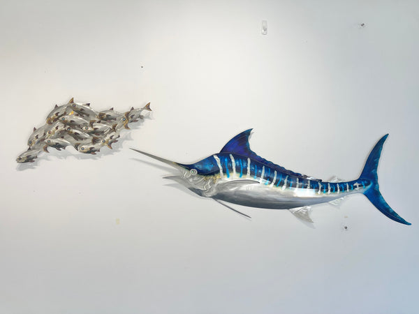 Marlin side on airbrushed 1.2m V-2