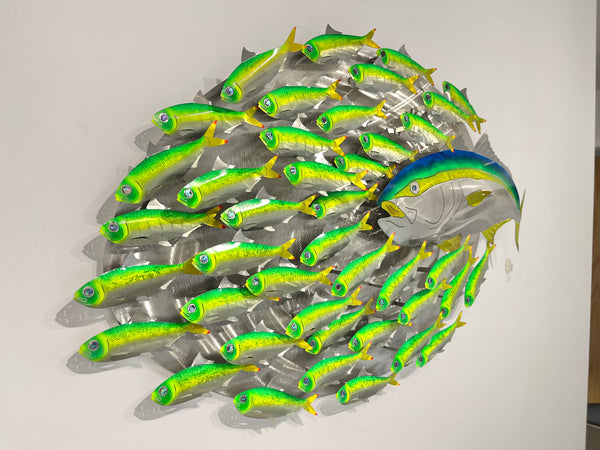 Kingfish Bait Ball Green small