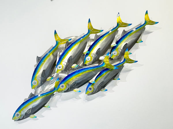 7 kingfish airbrushed  “Blue”