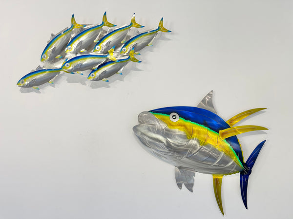 7 kingfish airbrushed  “Blue”