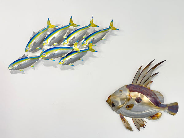 7 kingfish airbrushed  “Blue”