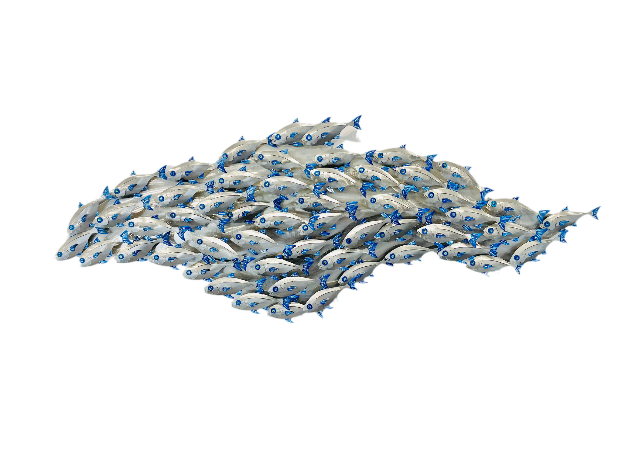 Baitfish Shoal “hand painted blue”