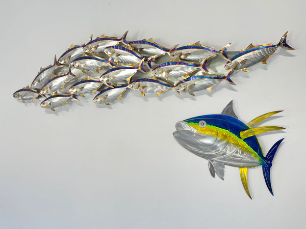 17 kingfish school Electric Blue