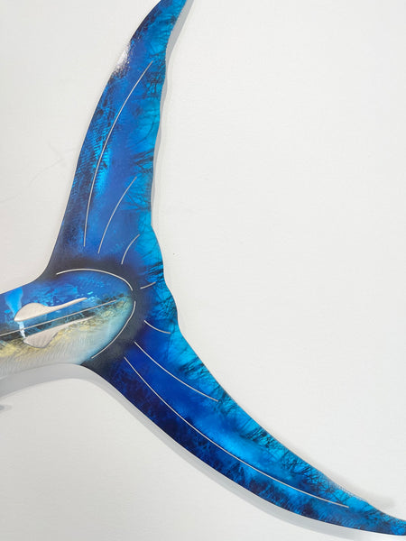 Marlin side on airbrushed 1.2m  V-1