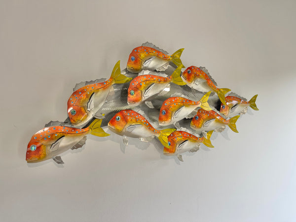 10 under sized snapper airbrushed.