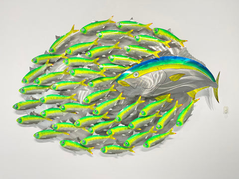 Kingfish Bait Ball Green small