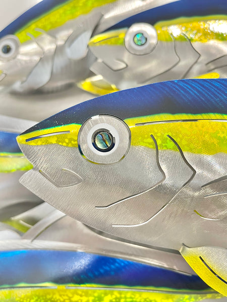 Deep Sea Kingfish airbrushed.