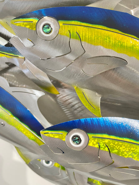 Deep Sea Kingfish airbrushed.