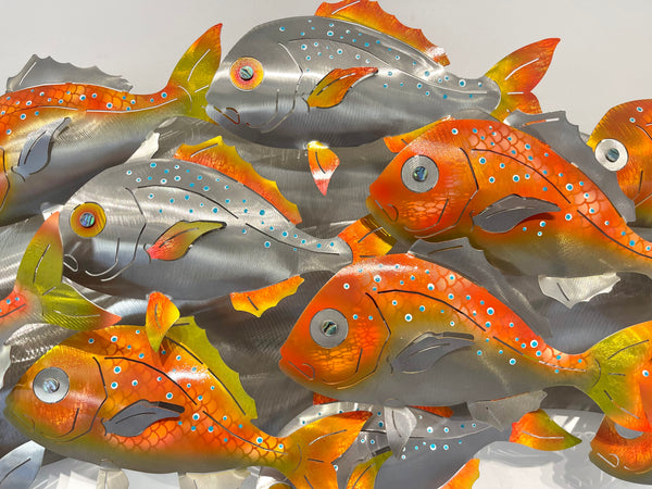 Under size “Snapper school” Airbrushed Red Snapper