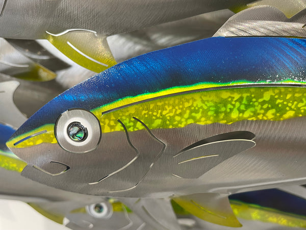 Deep Sea Kingfish airbrushed.