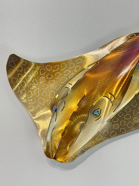 Stingray leopard heat treated Small