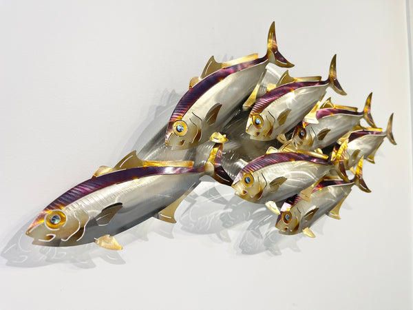 7 Kingfish Heat treated colourings