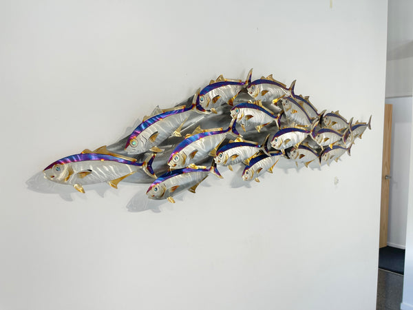17 kingfish school Electric Blue