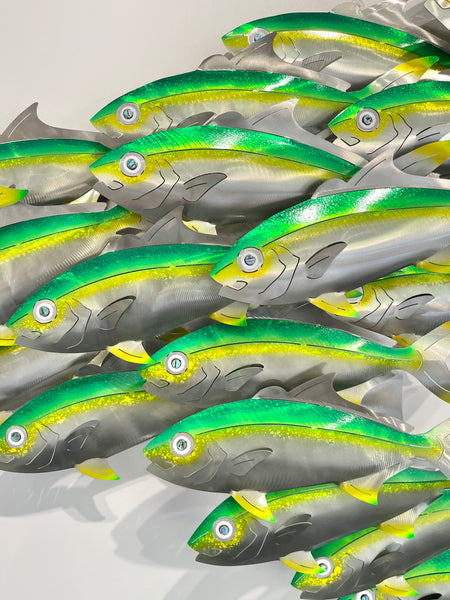Strength in numbers “Airbrushed Green”