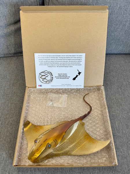Stingray leopard heat treated Small