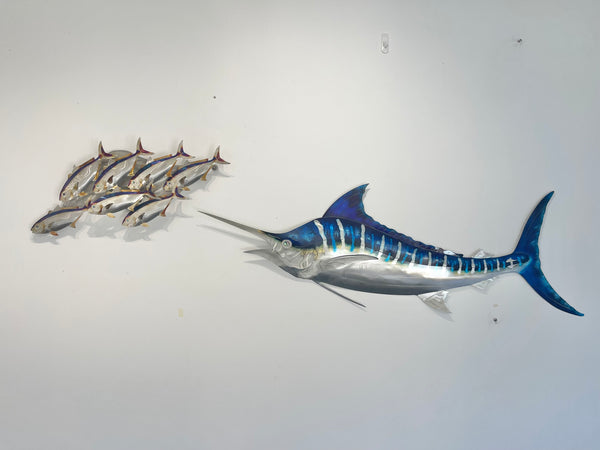 Marlin side on airbrushed 1.2m V-2