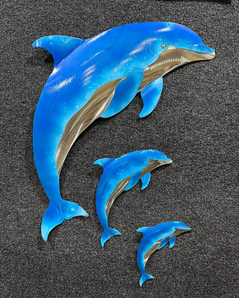 Dolphin Airbrush painted medium