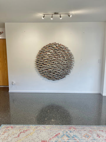 Large Sardine bait ball “Sphere style”