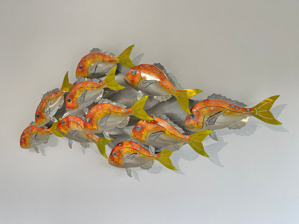 10 under sized snapper airbrushed.