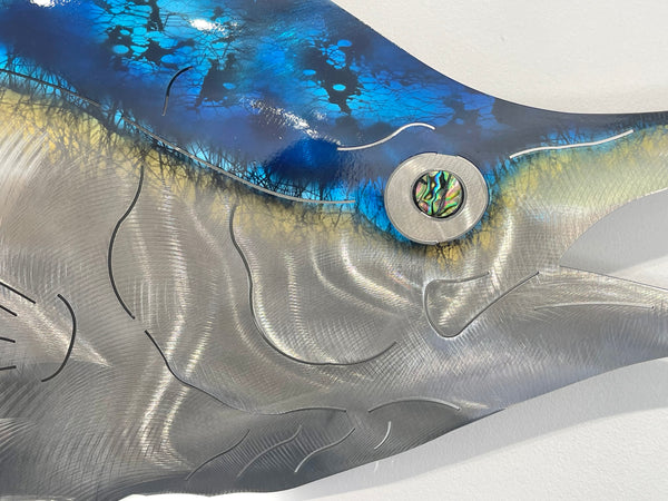 Marlin side on airbrushed 1.2m  V-3 no stripes