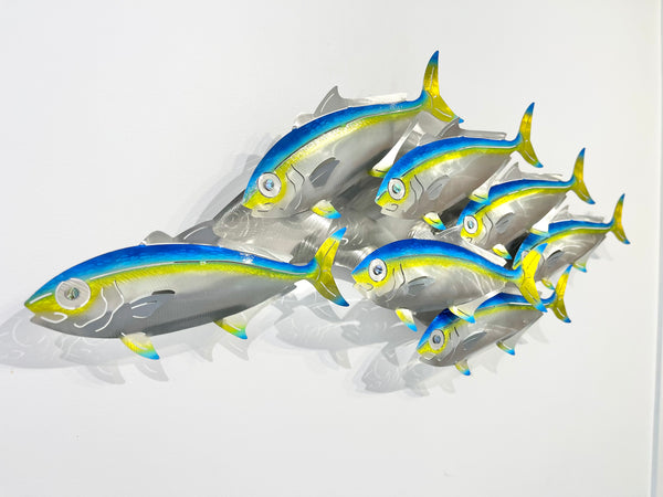 7 kingfish airbrushed  “Blue”