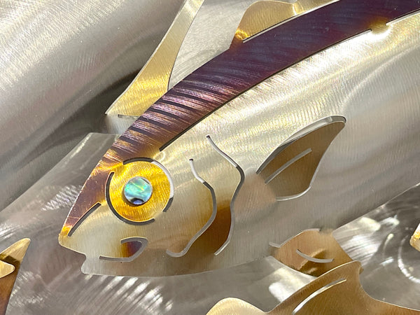 7 Kingfish Heat treated colourings