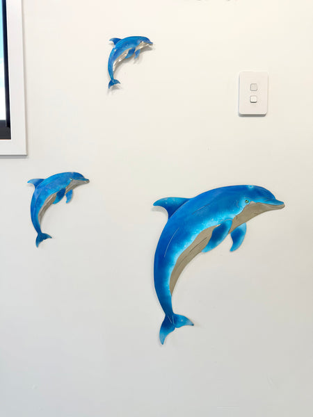 Dolphin Airbrush painted medium
