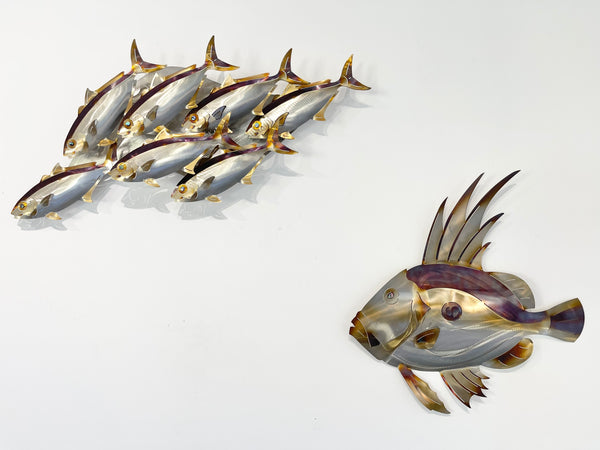 7 Kingfish Heat treated colourings