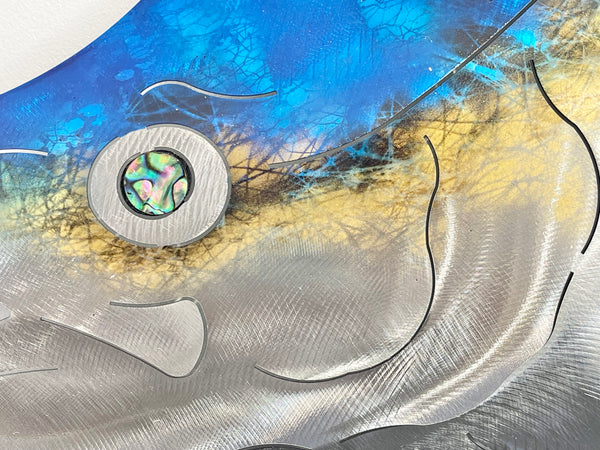 Marlin side on airbrushed 1.2m  V-1