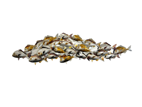 Snapper school undersized in multi & gold colourings