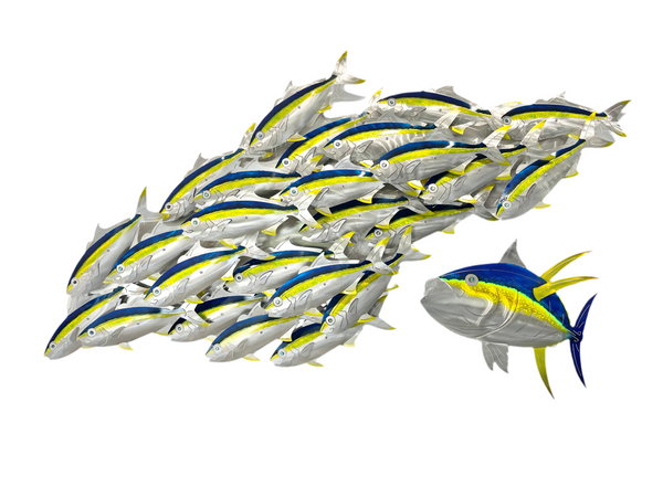 Deep Sea Kingfish airbrushed.