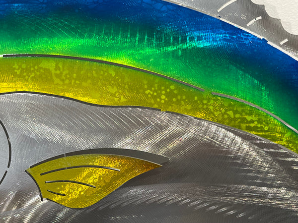 King fish “Air brushed Green” Large