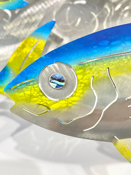 7 kingfish airbrushed  “Blue”