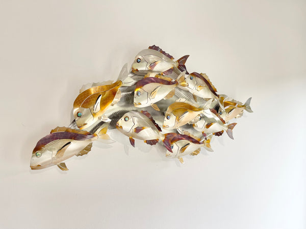 10 under sized snapper heat treated.