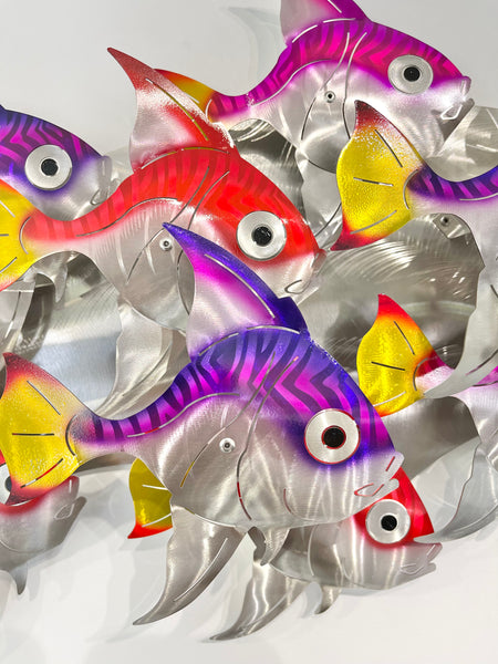 Line up of Angel fish “Airbrushed”