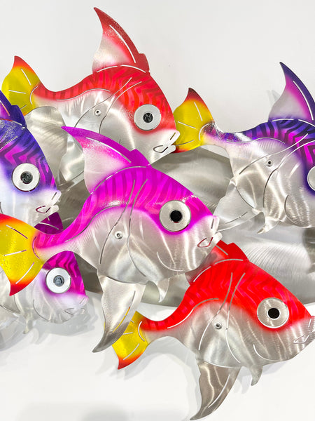 Line up of Angel fish “Airbrushed”