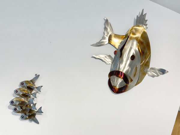Moonfish with Gold Detailing