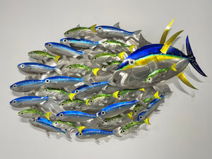 Airbrushed Tuna, Sardine, Baitfish Combo